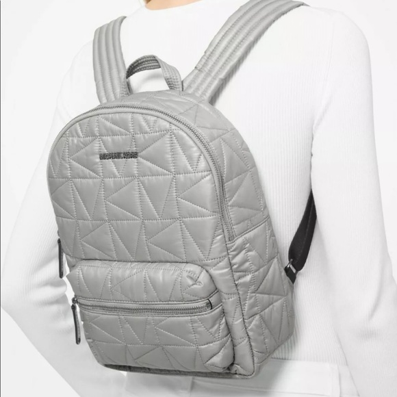 Michael Kors Bags Michael Kors Winnie Medium Quilted Nylon Pearl